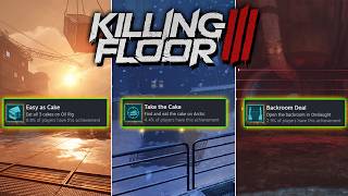 Secret Open Backdoor Deal Onslaught & All Cake Easter Eggs - Killing Floor 3 (Secret Achievements)