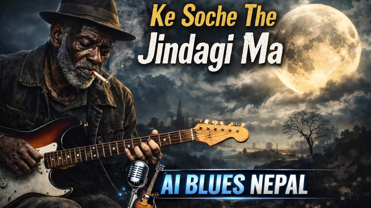 Ke Soche The Jindagi Ma | Emotional Blues Rock 2026 | AI Blues Nepal