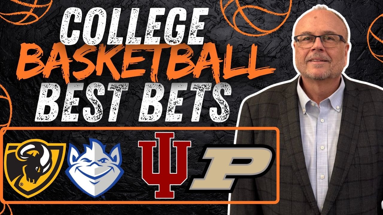 BEST Friday College Basketball Bets! | VCU vs Saint Louis & Indiana vs Purdue