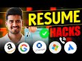 Resume Hacks for Getting Multiple Interview Calls | How to build a Perfect ATS Friendly RESUME