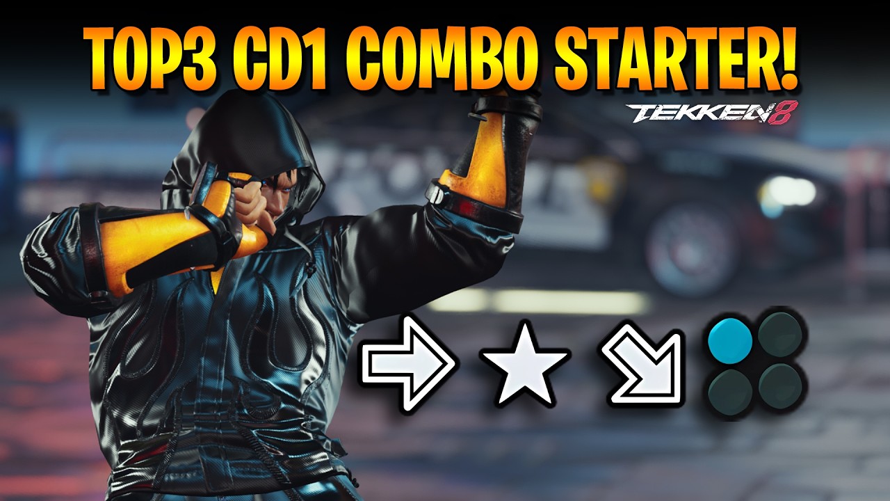 My Top 3 CD1 Combo Starters in Tekken 8 - YouTube