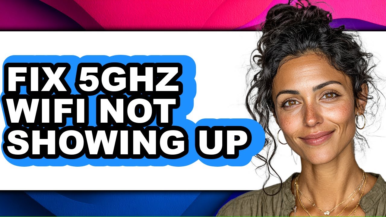 How to Fix 5ghz Wifi Not Showing Up (updated) - YouTube