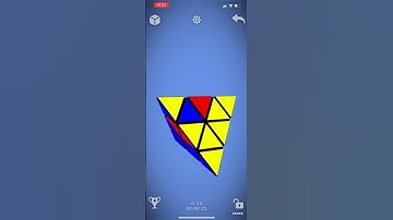 Pyraminx Rubik’s Cube Solve In Under 20 Seconds! (60FPS)