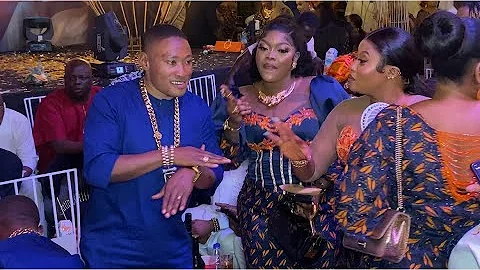 ALH RILIWAN COOLER DANCE WITH BEAUTIFUL LADIES AT ALHAJA NOIMOT OLAIDE OKI “AREWA” 60TH BIRTHDAY