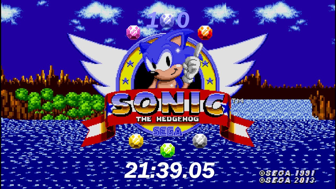 [TAS] Sonic 1 (2013) - 100% - in 