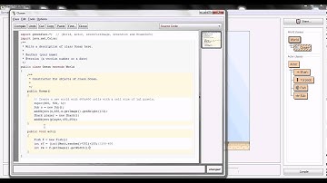 Mr Joyce - Computer Science - Greenfoot Ocean Class (Ocean Scenario part 5)