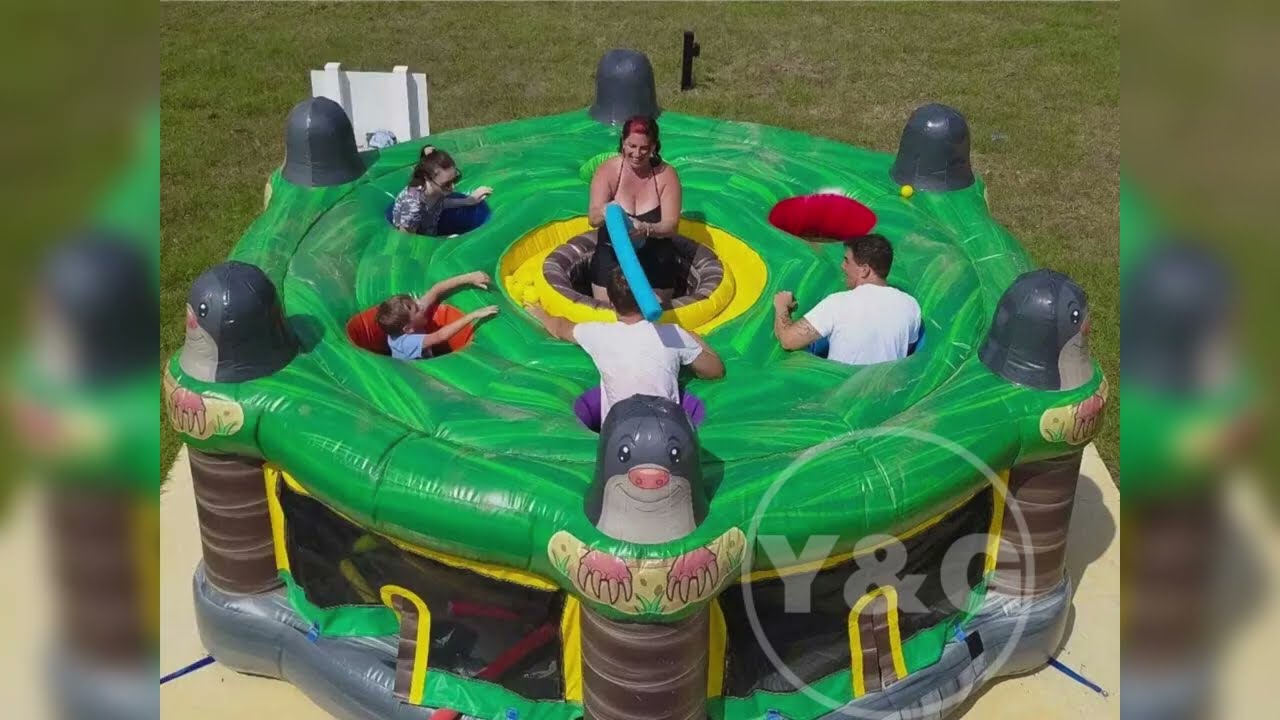 Newly Inflatable Interactive Games | Giant Inflatable Human Whack A Mole For Sale | Y&G inflatables