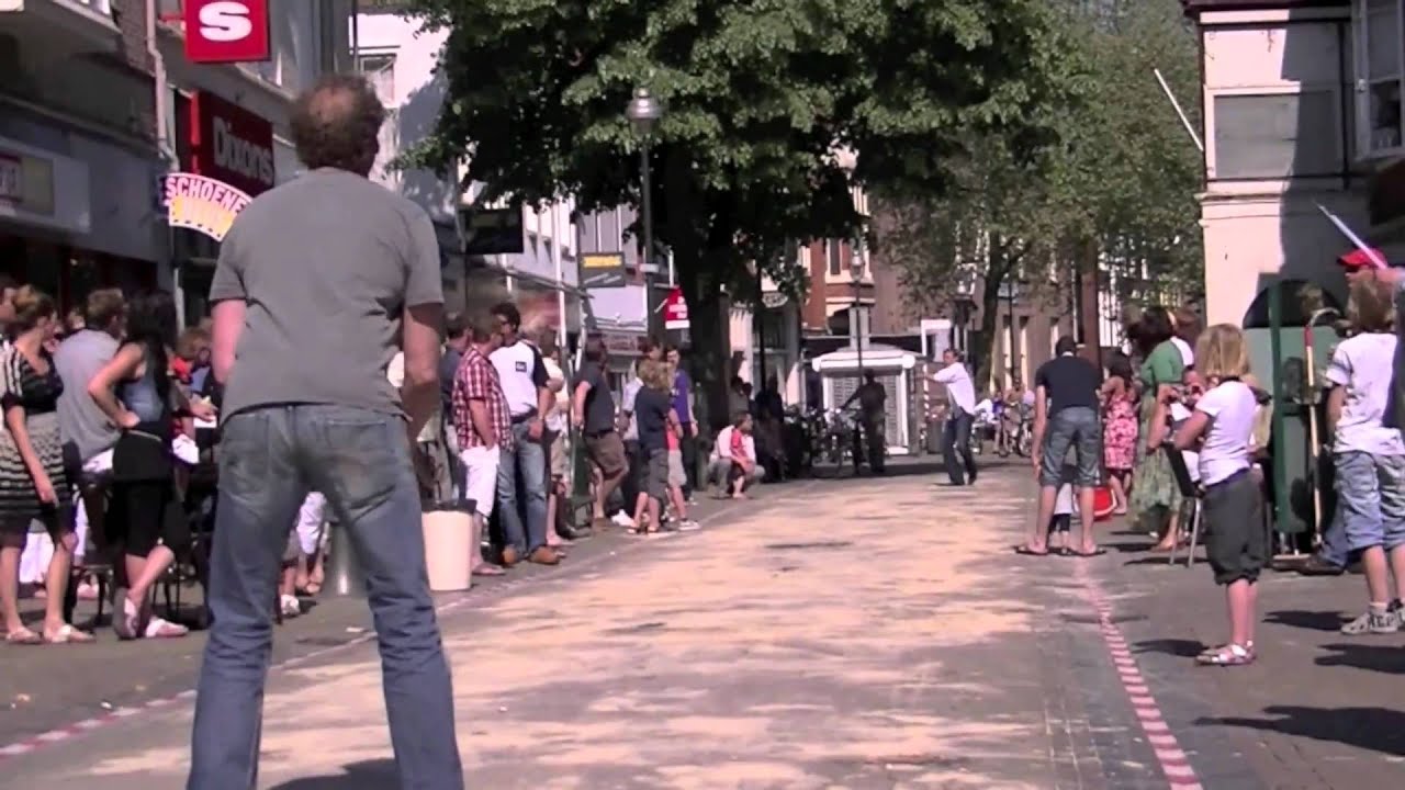 Eieren gooien, vangen in Apeldoorn 25
