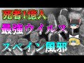 【ゆっくり解説】１億人の命を奪った最凶ウイルス　スペイン風邪とは！？