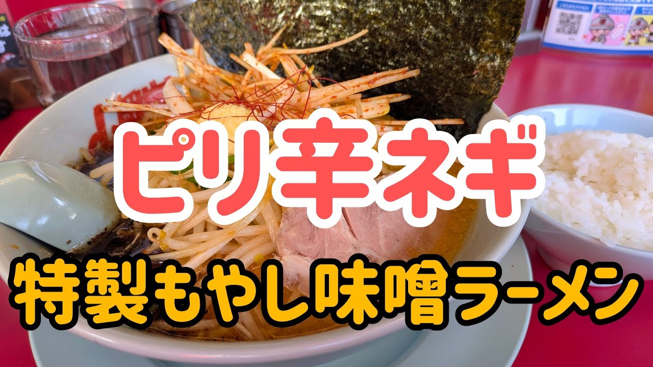 [山岡家]ピリ辛ネギともやしは旨過ぎだってばよ♪　特製もやし味噌ラーメン　#山岡家 