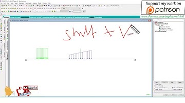 Staad pro result  diagram increase scale   load