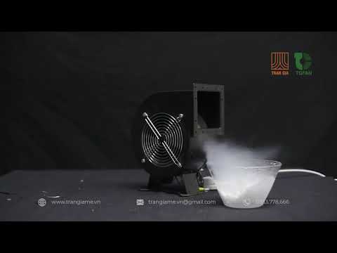 Video Test quạt sò ly tâm mini - Trần Gia M&E - youtube