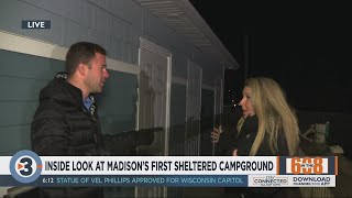 In the 608: Inside look at Madison's first sheltered campground