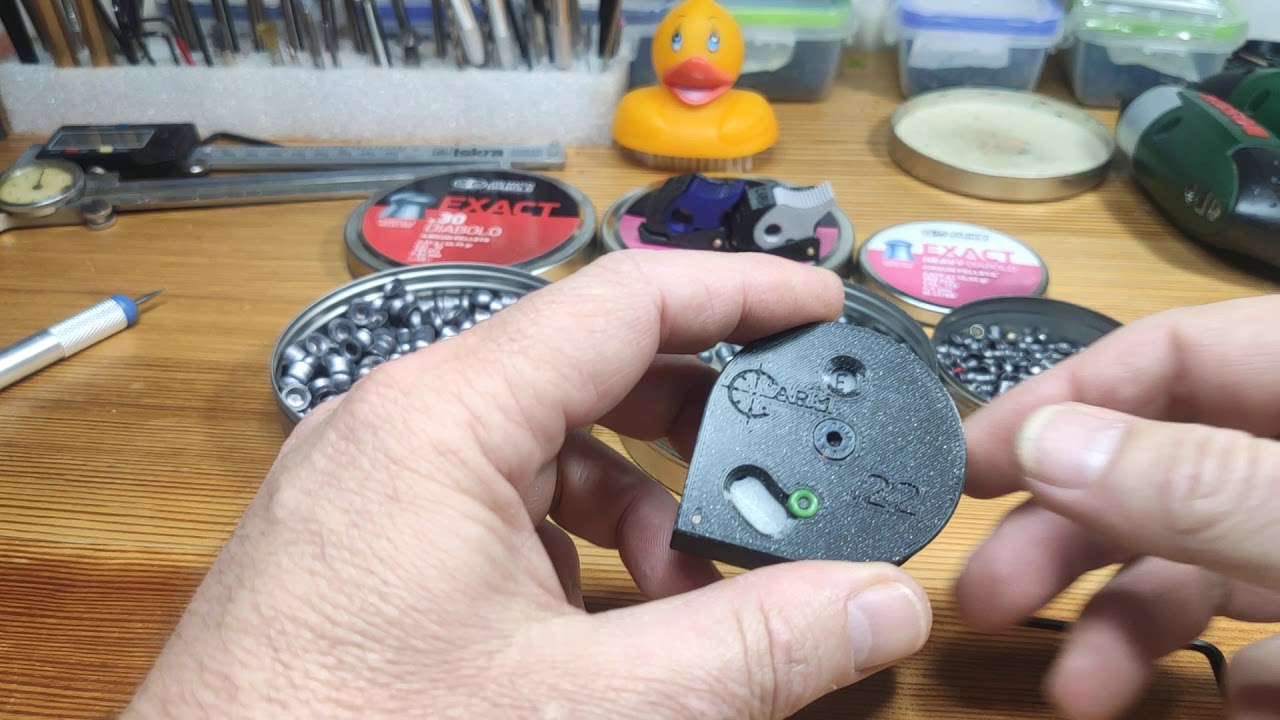 CARM magazines and single loaders for FX Crown / Dreamline air rifles