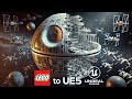 LEGO 10143 Death Star II v Model Solidworks UE5 render