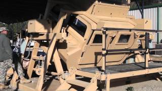 Humvee Rollover training