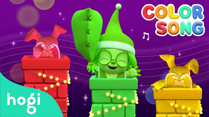 Santa Comes Down Chimneys 🎅🏻｜Christmas Colors｜Christmas Songs for Kids｜Christmas Pinkfong & Hogi
