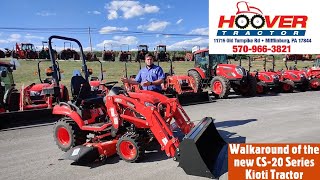 NEW! CS 20 Series Kioti Tractor Walkaround at Hoover Tractor Mifflinburg PA