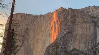 Yosemite Firefall Timelapse 2021