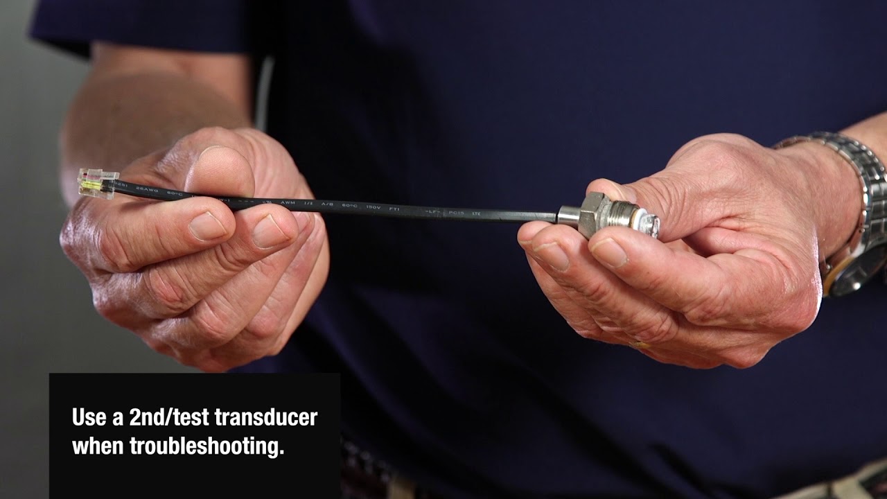 Troubleshooting the Transducer YouTube