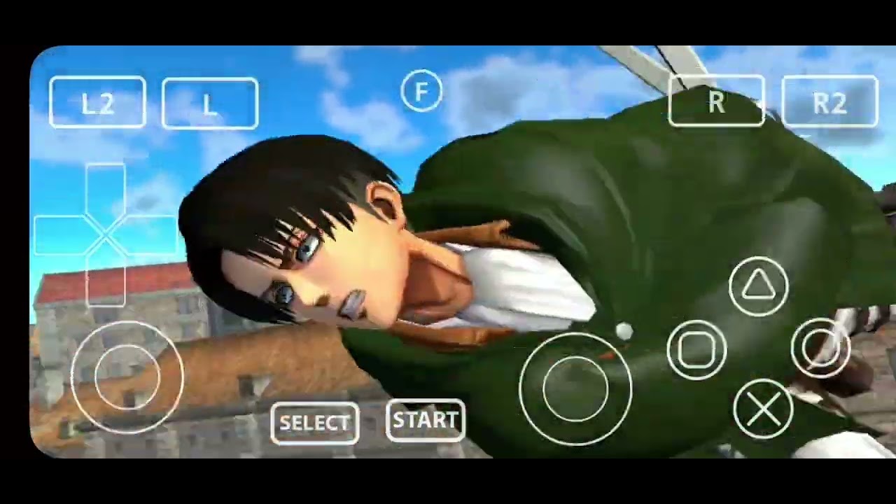 Attack on titan 2 using levi with 99 perfected gear
