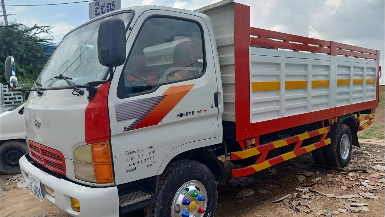 ឡានដឹក 3.5តោន ម៉ៃធីធូ/Mighty || 99/ម៉ាសុីនធំឡេីងកង់ទ្រង់រួច/$13,800/te070969098/095944436/0972822001