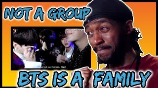 BTS IS NOT A GROUP, BTS IS A FAMILY REACTION - How BTS members love each other Reaction