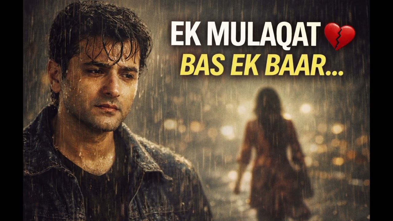 Ek Mulaqat Zaroori Hai 💔 | 90’s Romantic Love Song | Kumar Sanu & Alka Yagnik Style | Sad Hindi Song