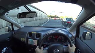 日産ノートで首都高早朝ドライブ | Nissan Note Tokyo Expressway POV Drive 日産ノートで首都高早朝ドライブ | Nissan Note Tokyo Expressway POV Drive
