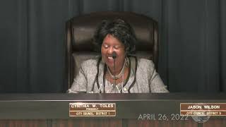 Gadsden City Council meeting 2022-04-26