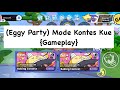 Gameplay mode kontes kue  eggy party