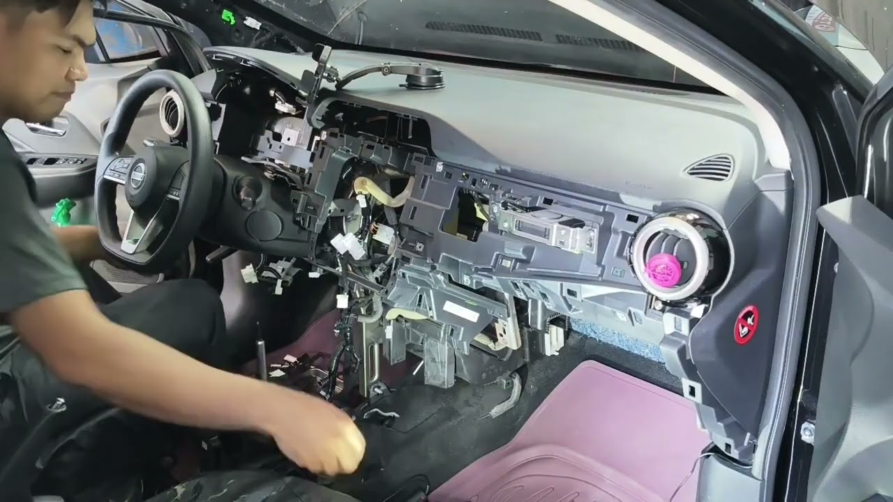 Nissan Almera 2022 model Pulldown Dashboard and Evaporator Housing