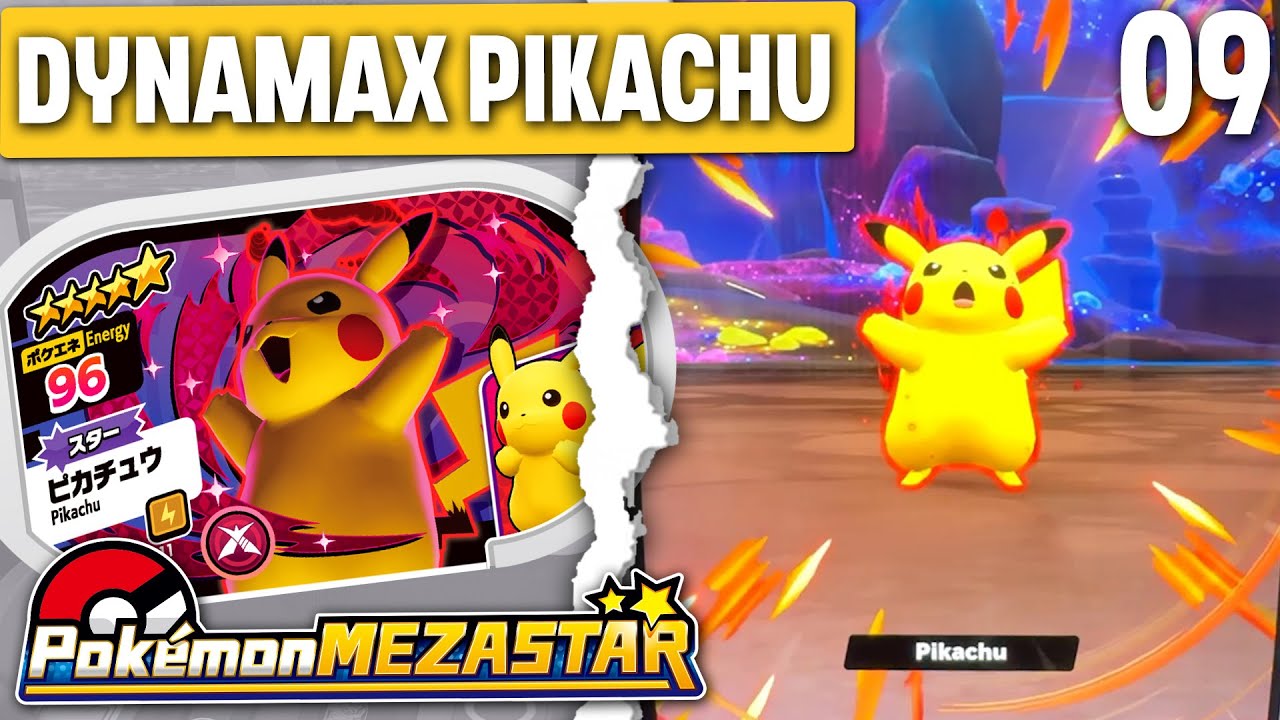 NEOSUKO NANGIS! PIKACHU DYNAMAX BOSS SEKALI COBA LANGSUNG DAPET? - Pokemon Mezastar Indonesia part 9