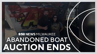Auction for Milwaukee s abandoned boat ends with towing company s owner purchasing it