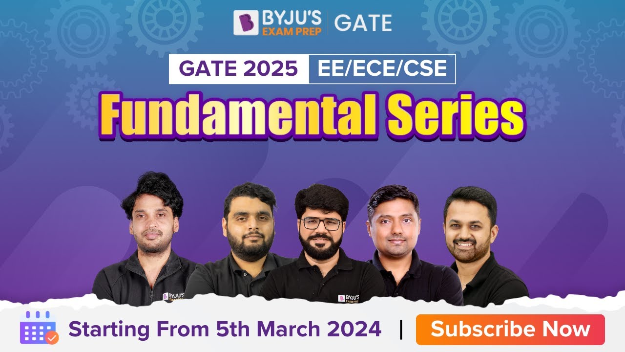 Gate Program Jug GATE 2025 Fundamental Promo Video | BYJU'S GATE - YouTube