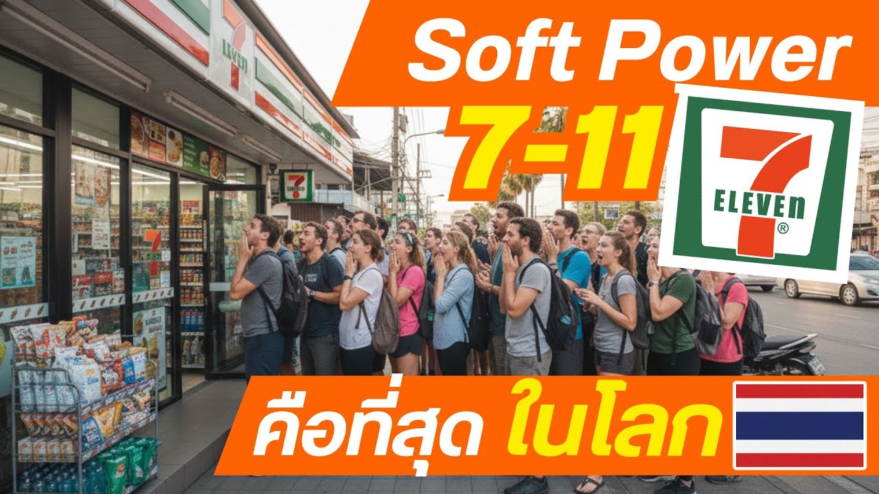 Soft Power สุดกวน... ทำไมต่างชาติ ยกให้เซเว่นไทย คือที่สุดในโลก