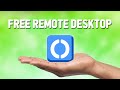 Free  open source remote desktop rustdesk