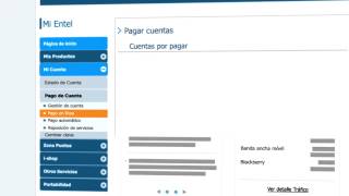 Pago en línea de cuenta, entel_ayuda