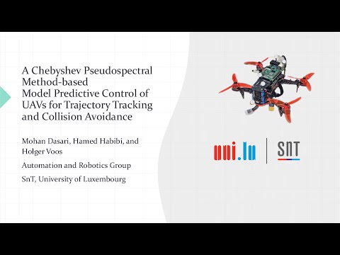 Chebyshev Pseudospectral Method-based UAV Model Predictive Control; Tracking & Collision Avoidance