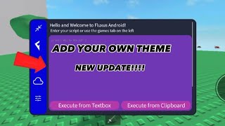 Fluxus New Update Change The Color Of Theme Tutorial