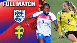 LIVE MATCH | England v Sweden | U23 Women | European Competition Final
