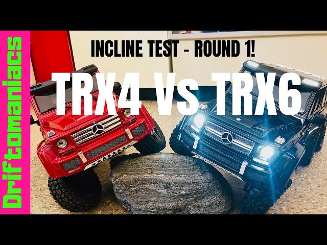 TRX6 Vs TRX4 Incline Challenge! Which Traxxas TRX Wins Today