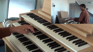 Educational video: Olivier Messiaen - first duet from 'L'Ange aux parfums', left hand only