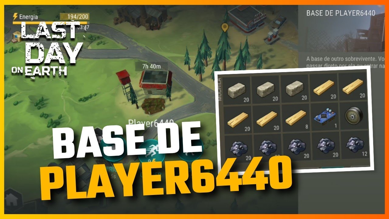 INVASÃO da BASE de PLAYER 6440 no Last Day On Earth Survival | RAID BASE LDOE 