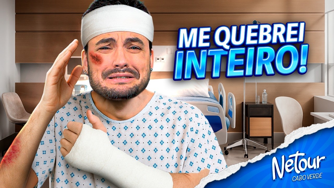TOMEI O MAIOR TOMBO DA MINHA VIDA! Netour - Cabo Verde #2