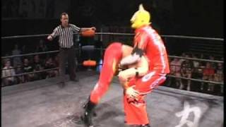 Chikara Ice Cream Jr. Feels The Pain Of Sprinkles