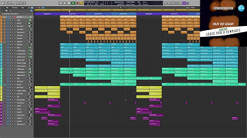 Logic Pro X Template Out of ligh (Dubstep) #logicproxtemplate #logicprox #logicpro