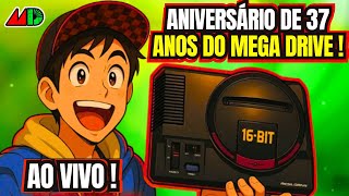 AO VIVO ANIVERSÁRIO de 37 Anos do MEGA DRIVE SEGA TECTOY !