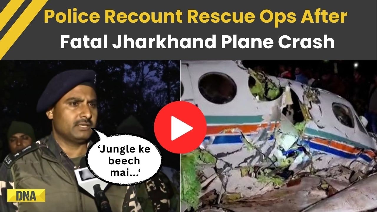 Jharkhand Plane Crash: Police Recount Night Rescue In Chatra After Jharkhand Air Ambulane Crash