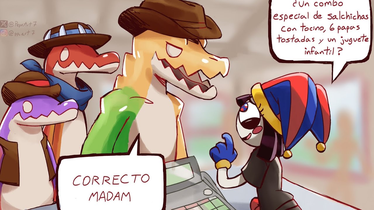 web cómic de tadc la vista inesperada| web cómic doblado al español de ...